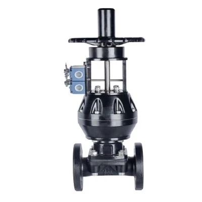 Pneumatic Diaphragm Valve With Handwheel